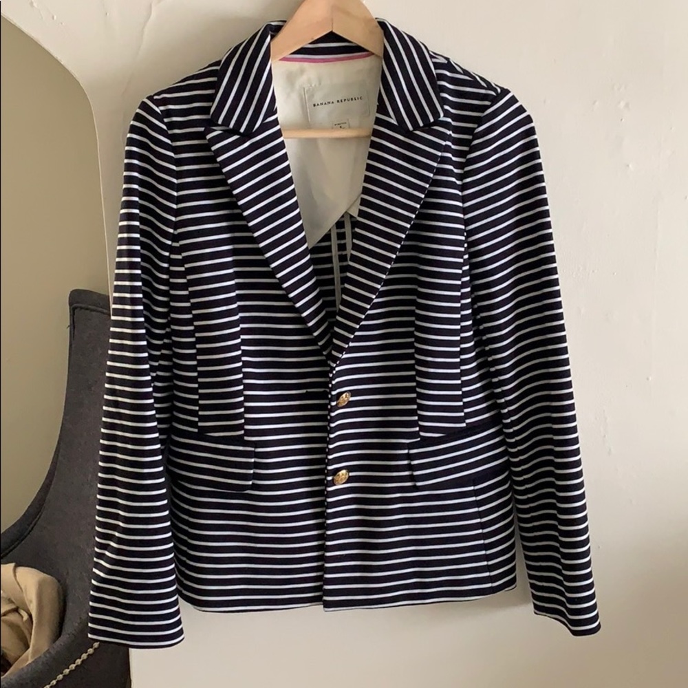 Striped Blazer